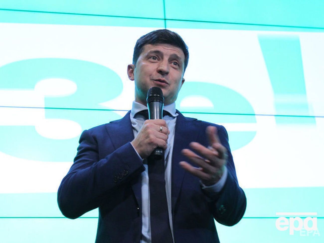 Зеленский поблагодарил избирателей