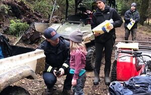 Дівчаток знайшли рятувальники