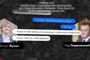 Гладковский получил $30 тыс. отката от организаторов схемы, сообщают "Наші гроші"