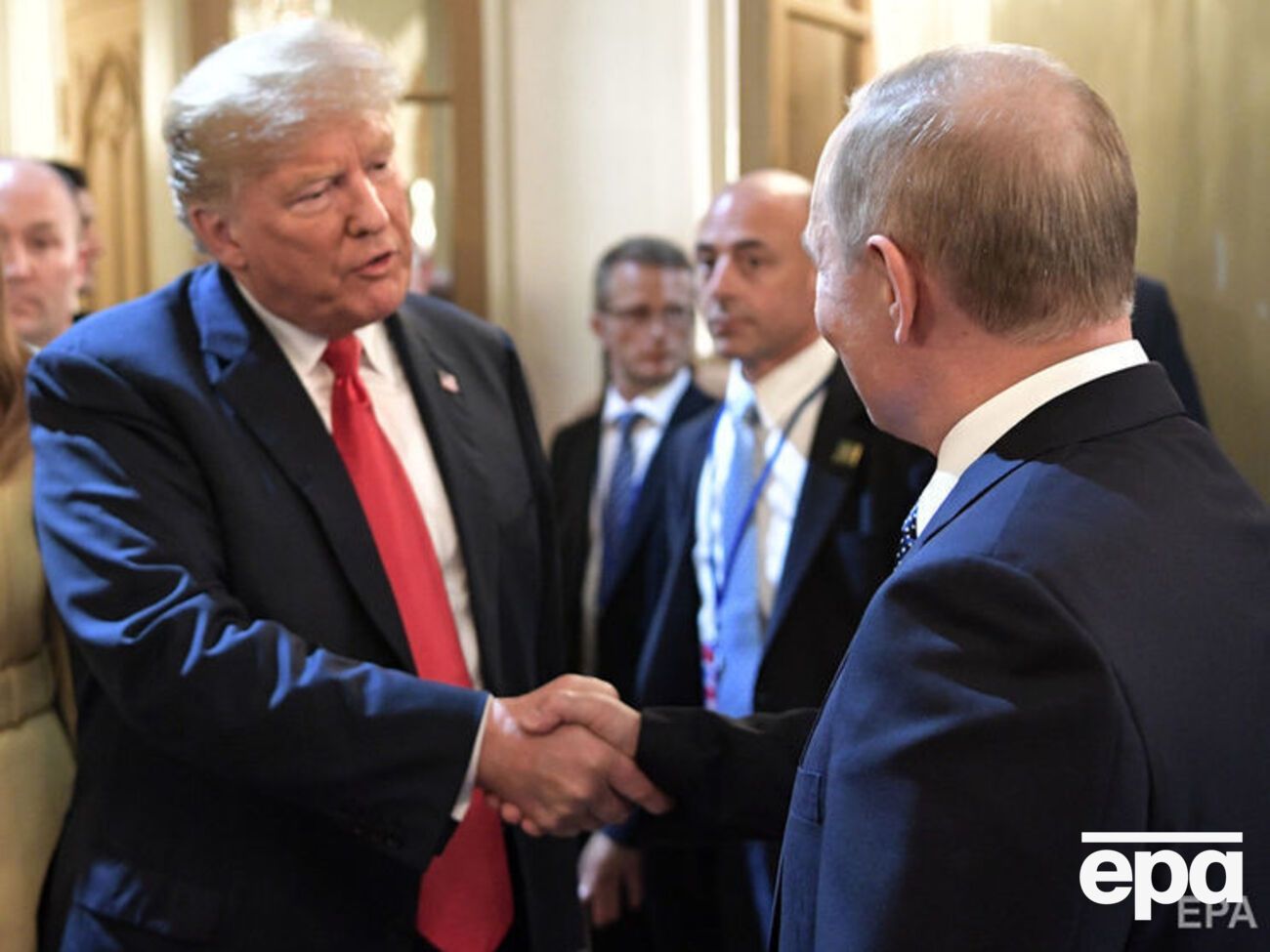 Трамп і Путін зустрічалися влітку 2018 року в Гельсінкі