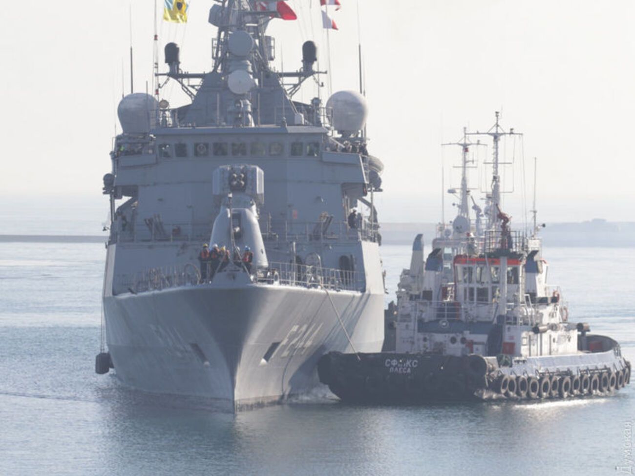 Візит в Одесу проходить у межах щорічних навчань ВМС Туреччини "Блакитна батьківщина &ndash; 2019"