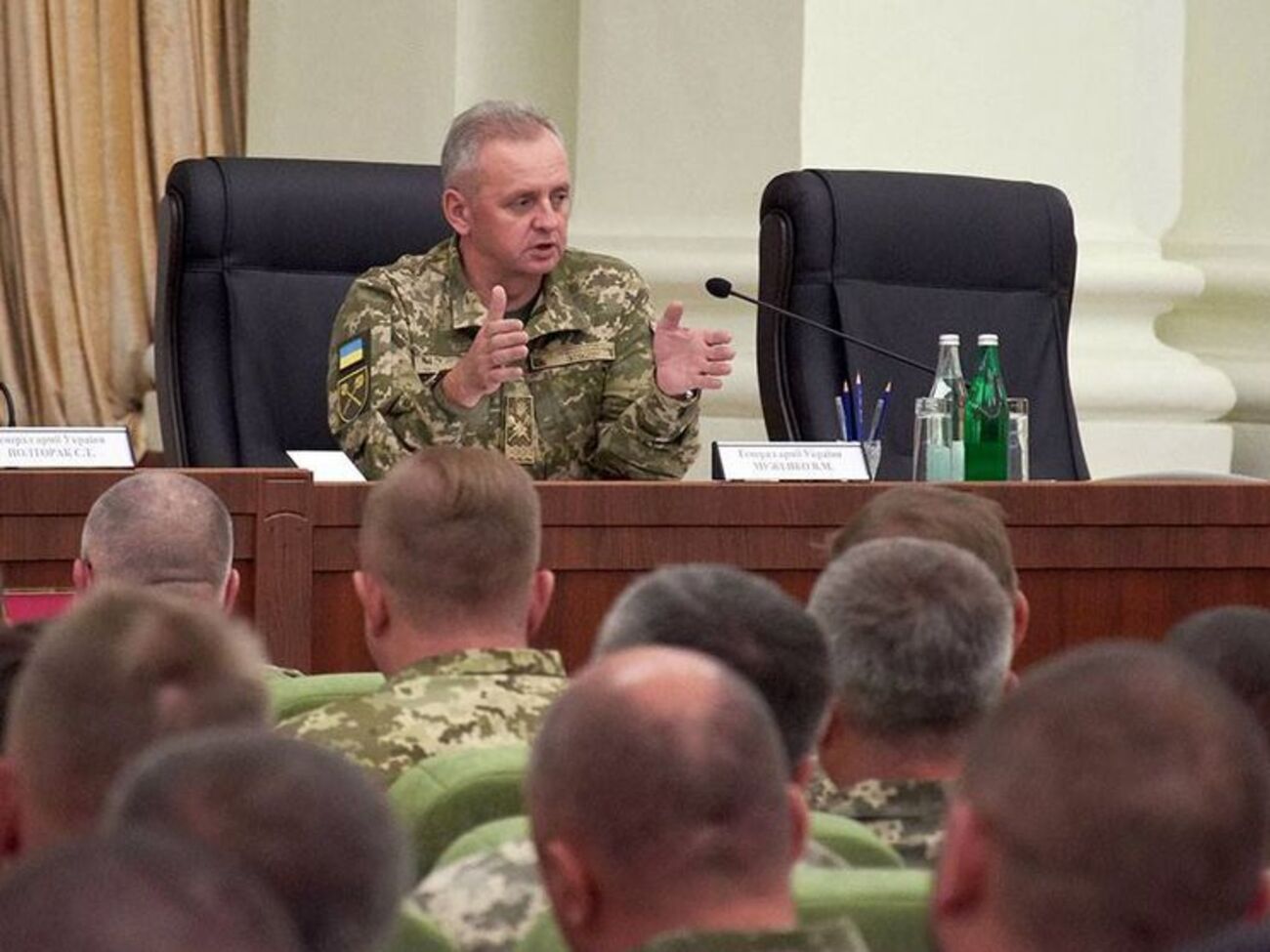 Муженко: У ЗСУ не відкидають диверсій на передовій у передвиборчий період