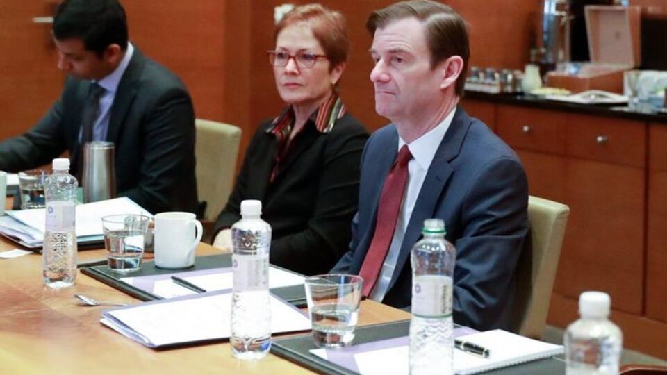 Гейл (праворуч) прибув із візитом до Києва