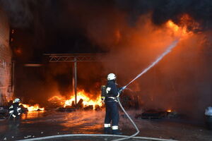 Пожар удалось локализовать. Сейчас идет его ликвидация