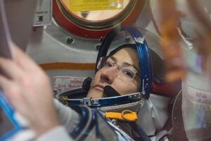 Астронавт NASA Кох готовится к своему первому полету в космос