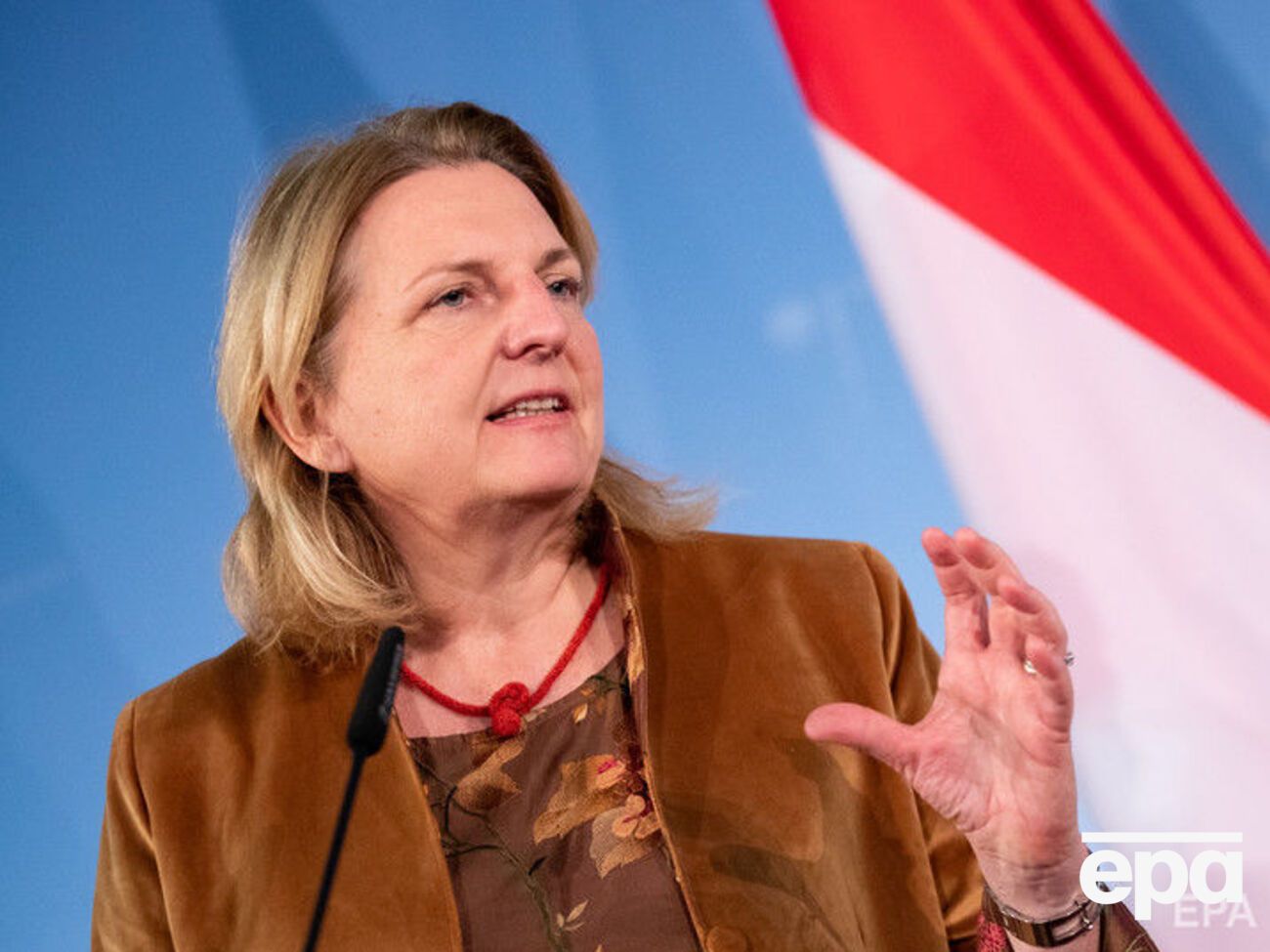 Кнайсль призвала отменить запрет для Вершютца