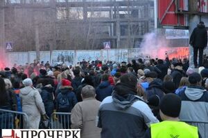 Бійка сталася після виступу Порошенка