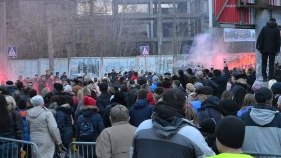 Бійка сталася після виступу Порошенка