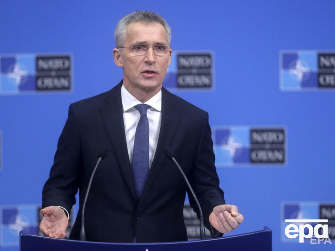 Столтенберг:&nbsp;НАТО обеспокоен агрессивным поведением России