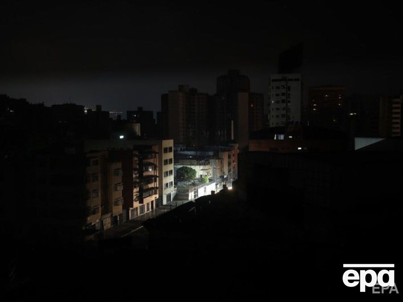 Причиина перебоев с электричеством пока не известна