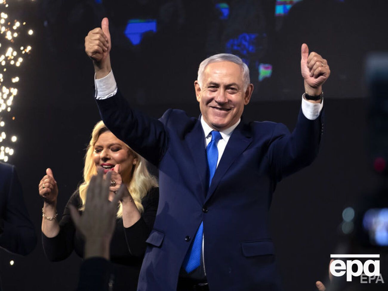 Партия Нетаньяху разделила первое место на парламентских выборах
