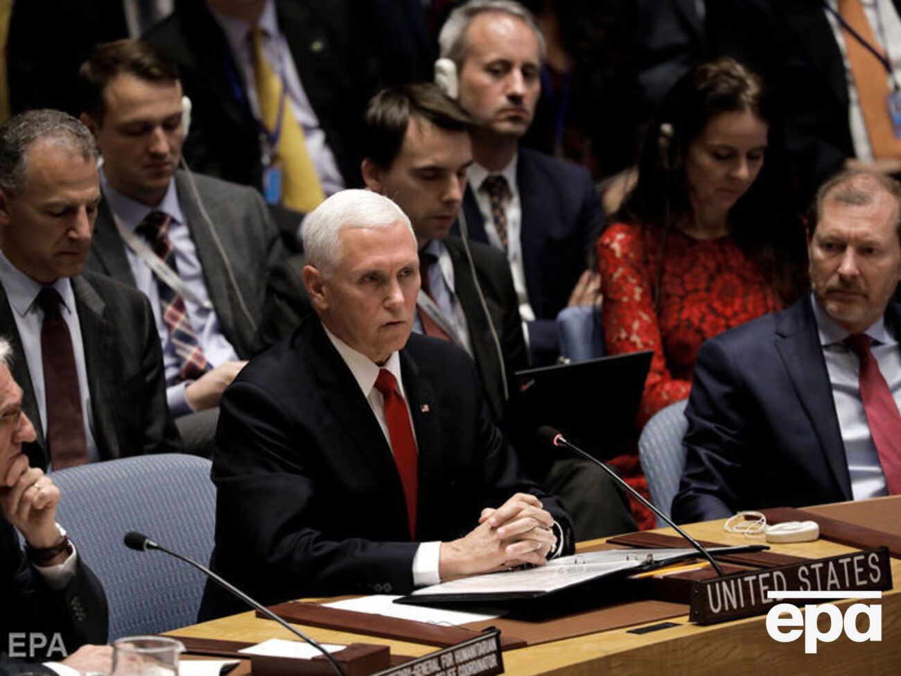 Пенс выступил на заседании Совбеза ООН