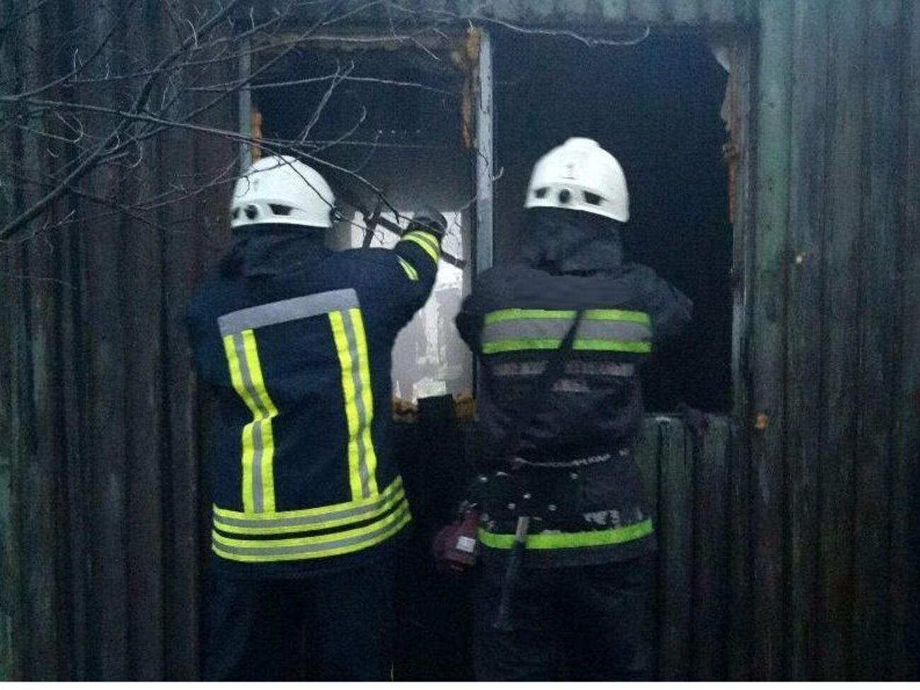 Повідомлення про пожежу надійшло о 4.44