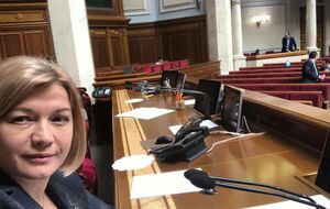 Геращенко: Наша коллега госпожа Савченко только за такие мысли содержится в следственном изоляторе