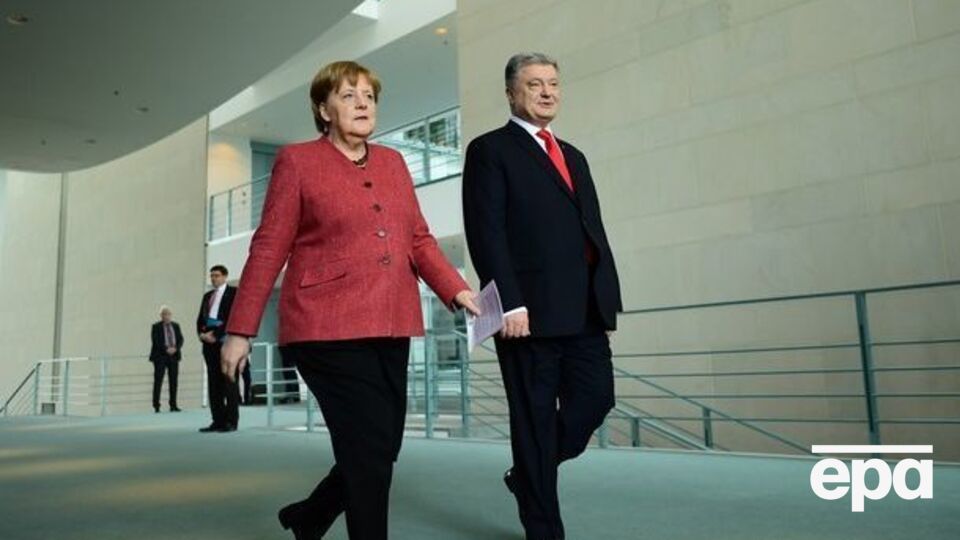 Порошенко і Меркель зустрілися в Берліні 12 квітня