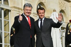 Порошенко: Рад встрече с искренним другом Украины Эммануэлем Макроном