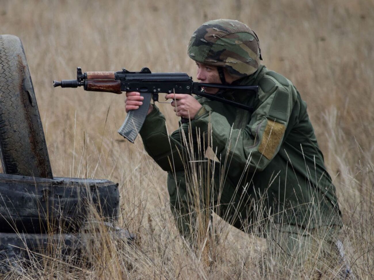 Мужчина был задержан на линии соприкосновения