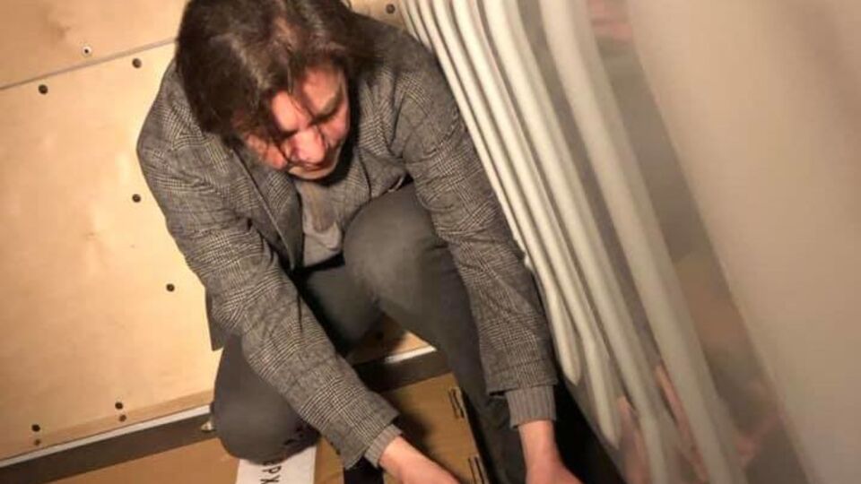 Нищук встречал грамоту в аэропорту Борисполя