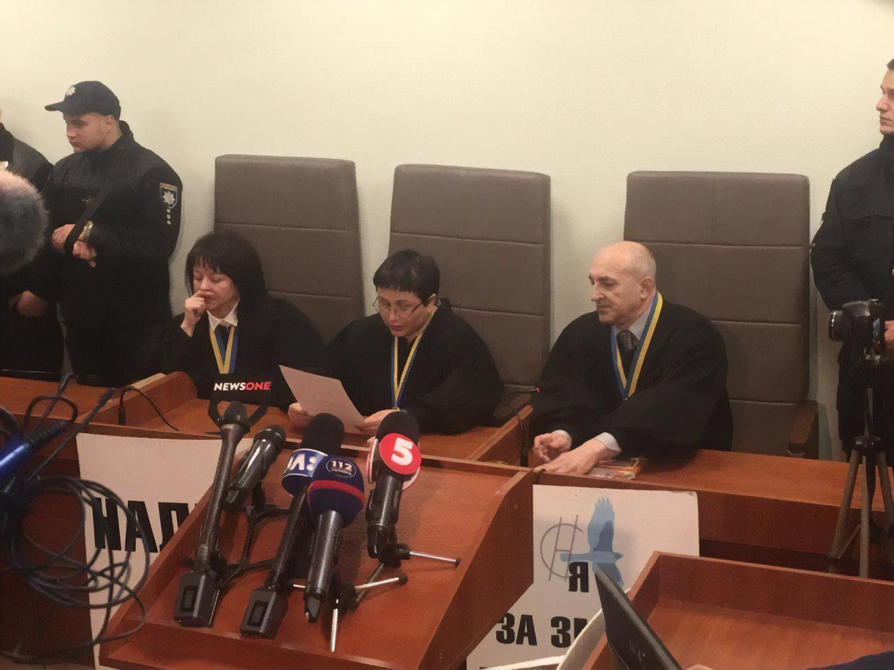 Заседание проходит в Броварском горрайсуде
