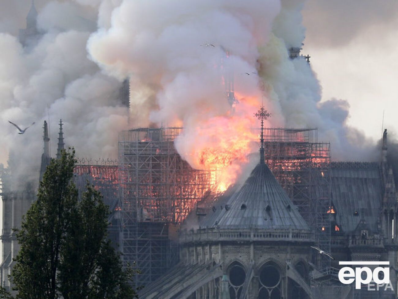 Пожежа спалахнула 15 квітня