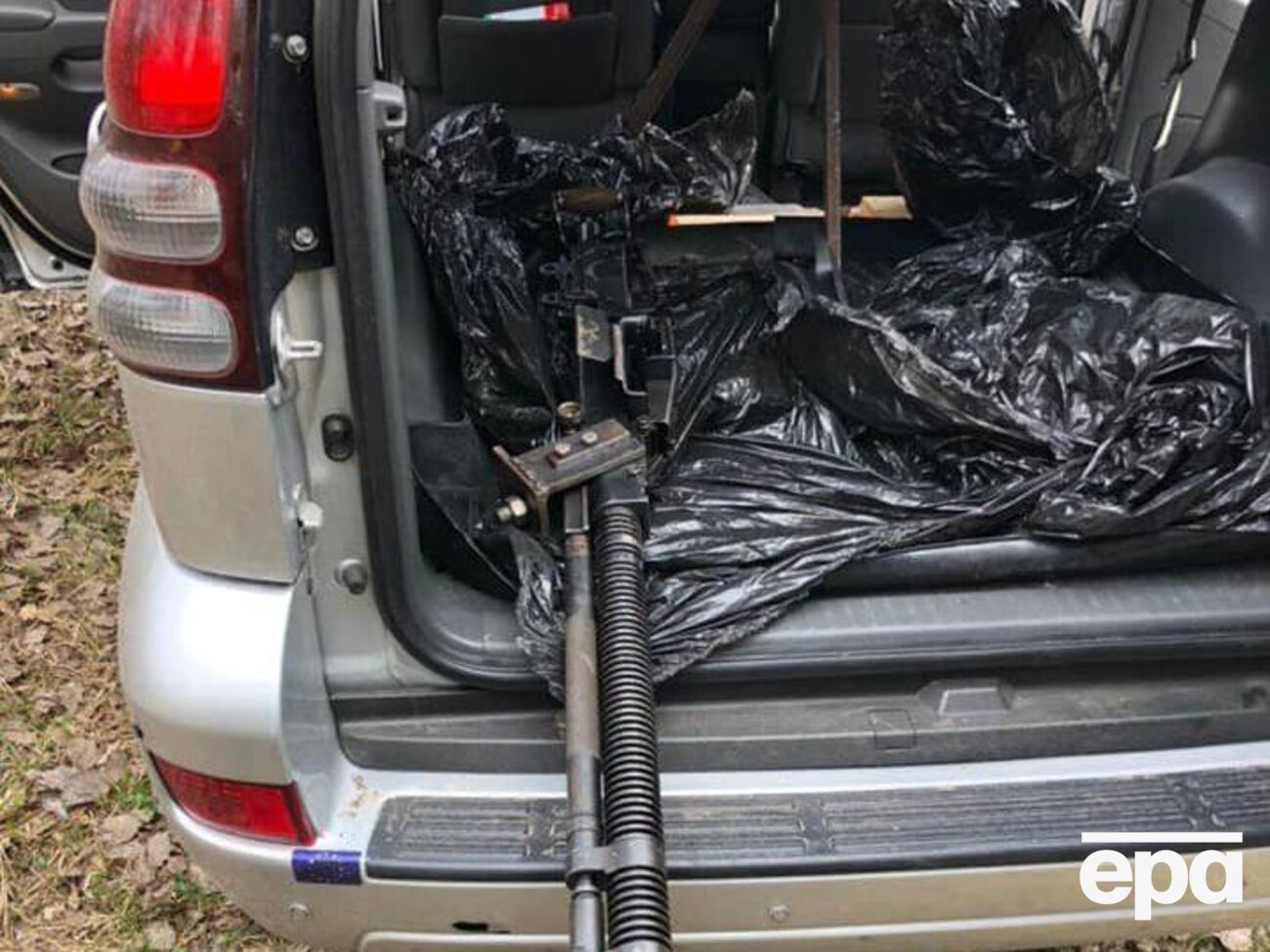 Геращенко повідомив, що авто переобладнали на "тачанку"