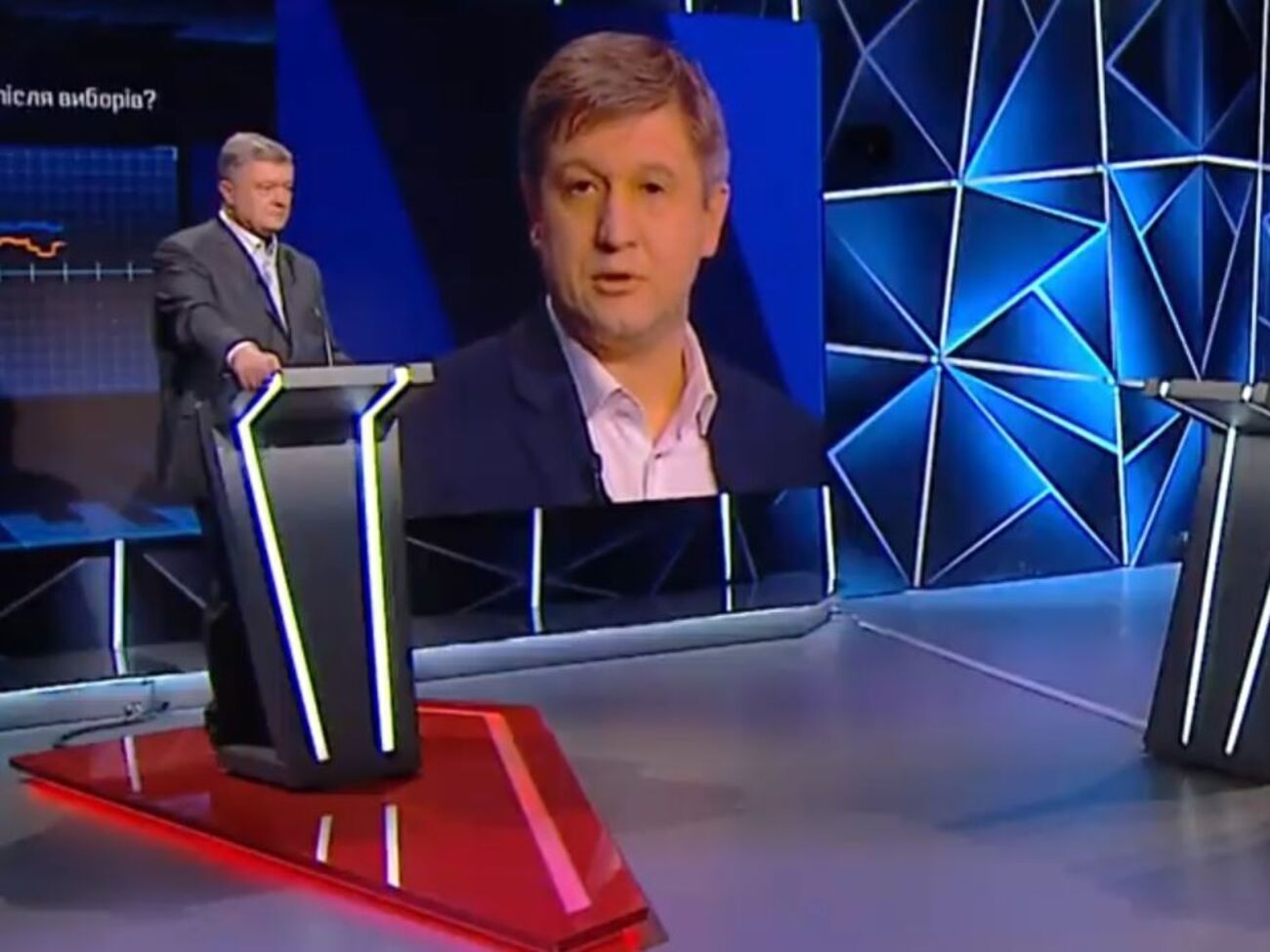 Данилюк и Порошенко поспорили в эфире&nbsp;ICTV