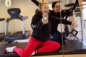 Хадсон (на фото слева): Я за пару фунтов от веса, к которому стремлюсь!