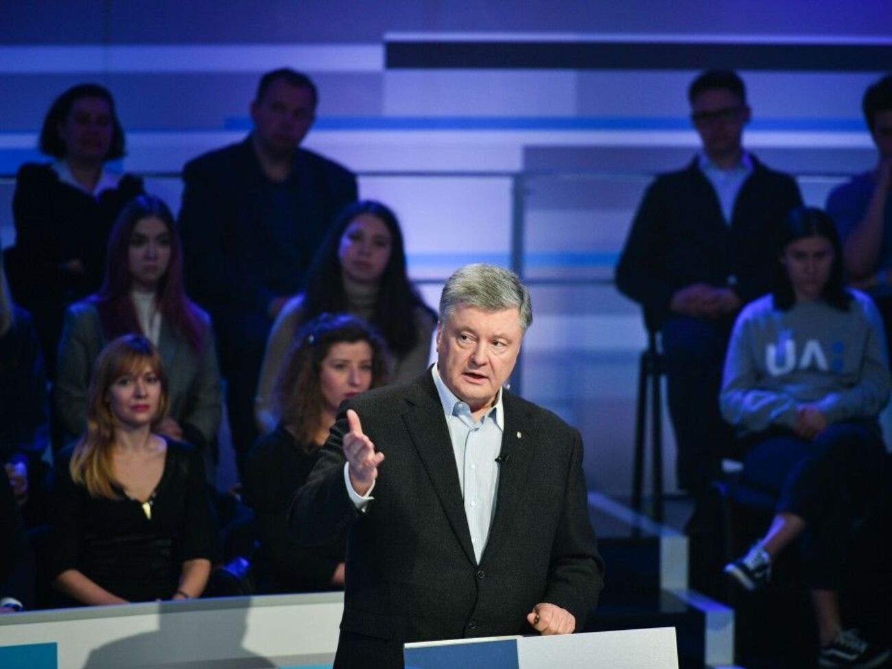 В студии выступал только Порошенко