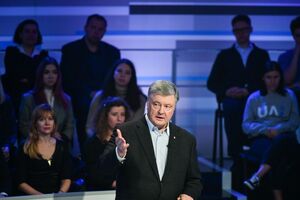 В студии выступал только Порошенко