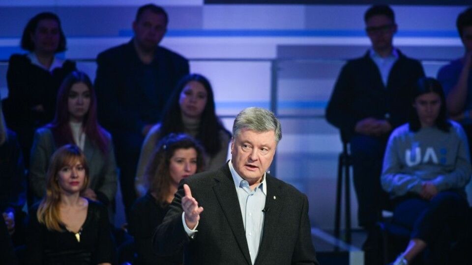 У студії виступав тільки Порошенко