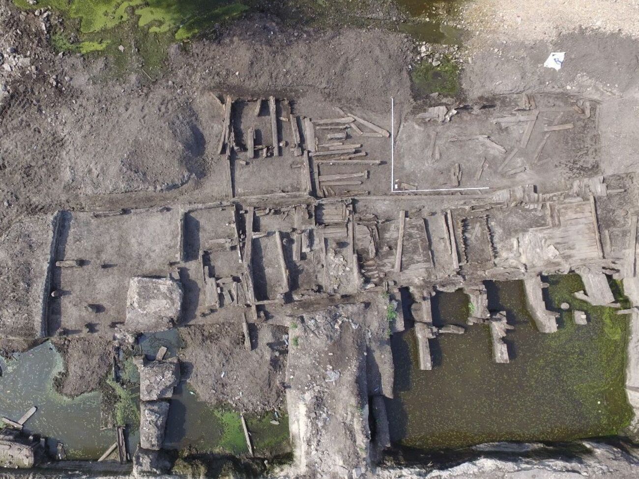 Археологи в Киеве нашли древнюю улицу