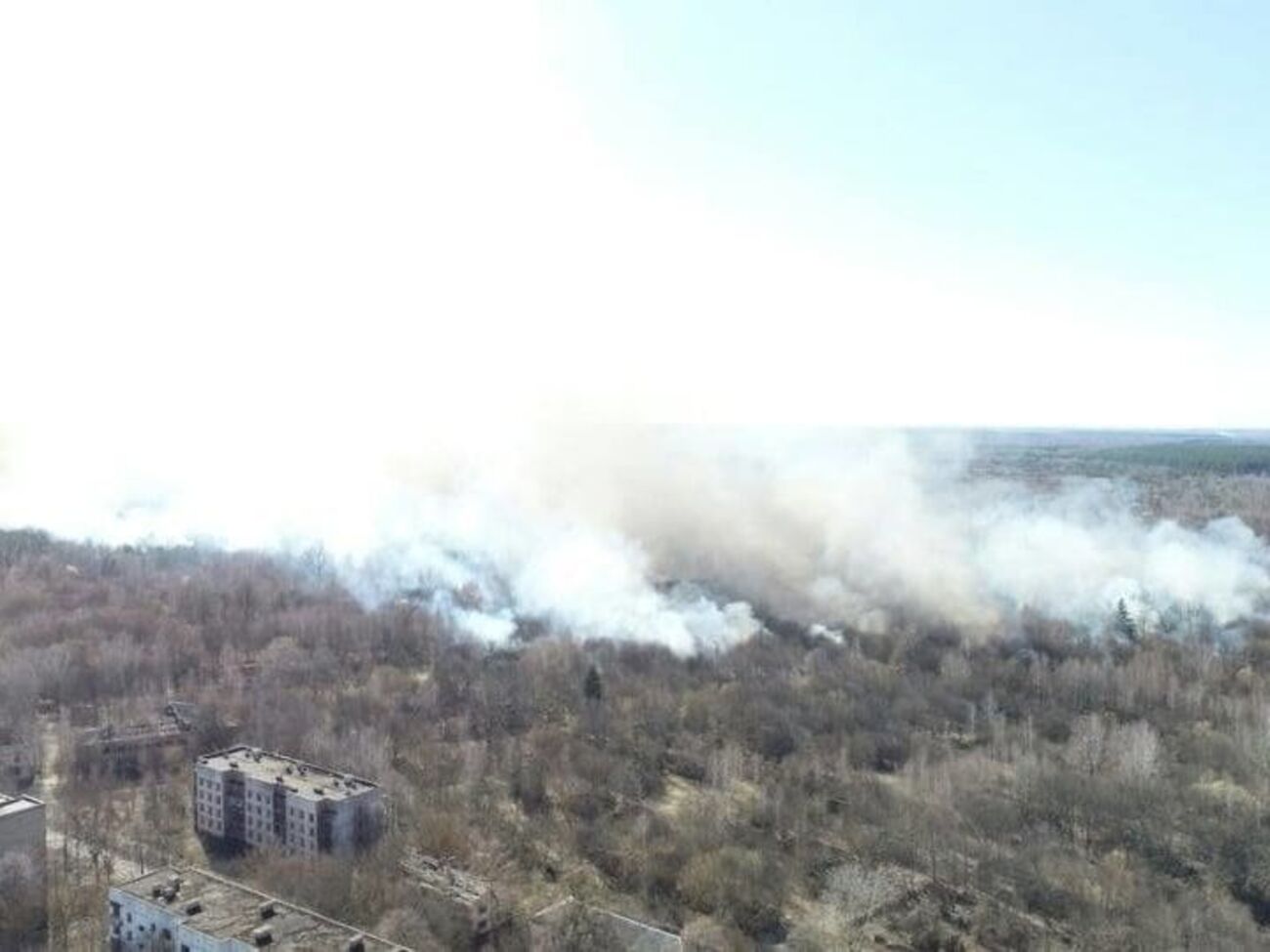 Пожежу в зоні відчуження локалізували