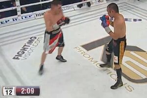 Бой продолжался все 12 раундов