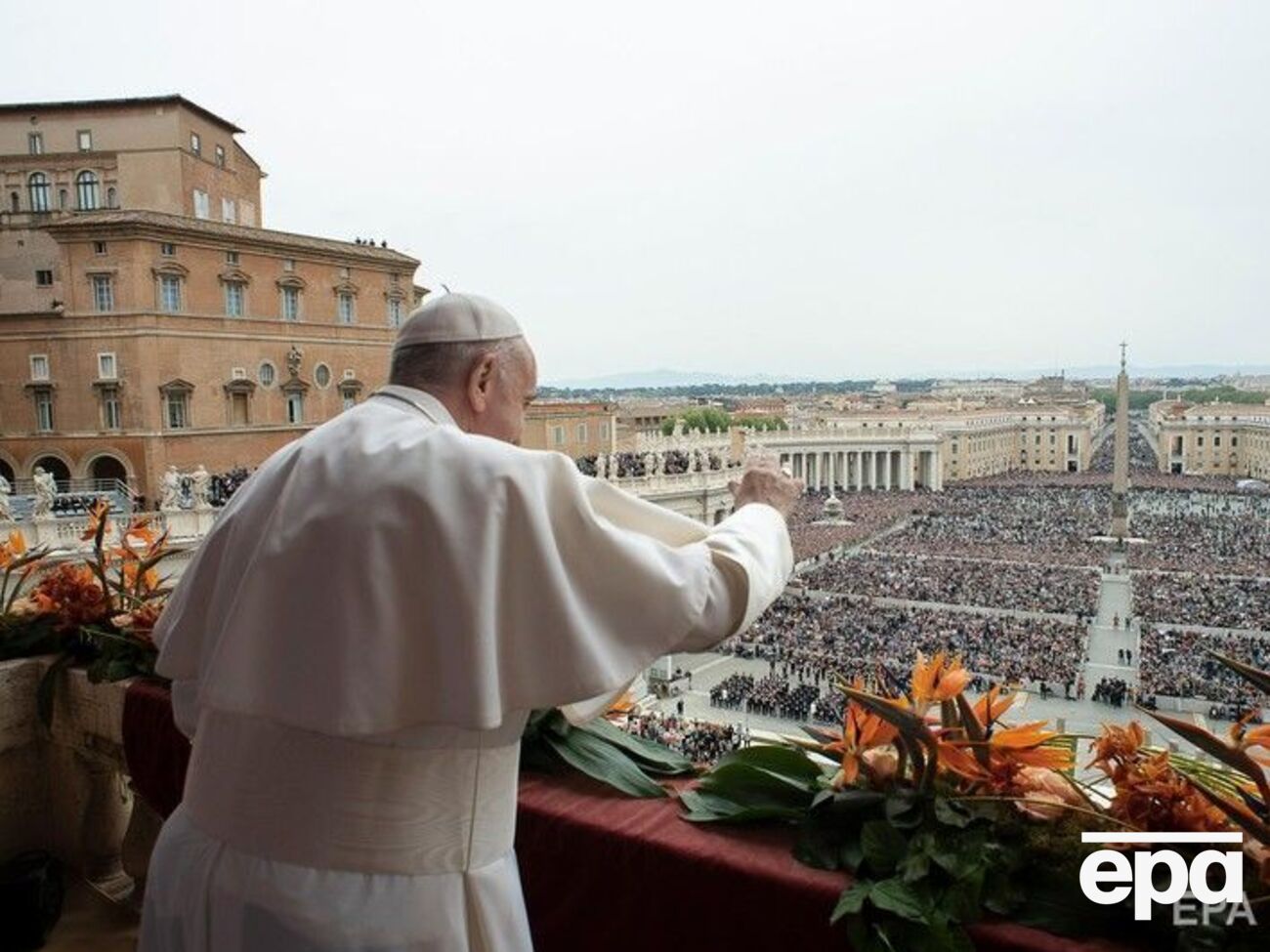 Папа римский: Пусть Господь поощрит инициативы гуманитарной помощи