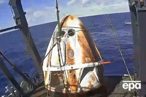 8 березня Crew Dragon успішно приводнився в Атлантичному океані