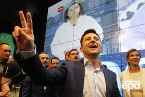 Зеленский по данным Национального экзит-полла на 20.00 получил 73,2% голосов избирателей