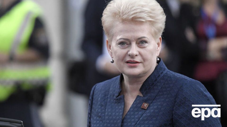 Грібаускайте привітала Зеленського