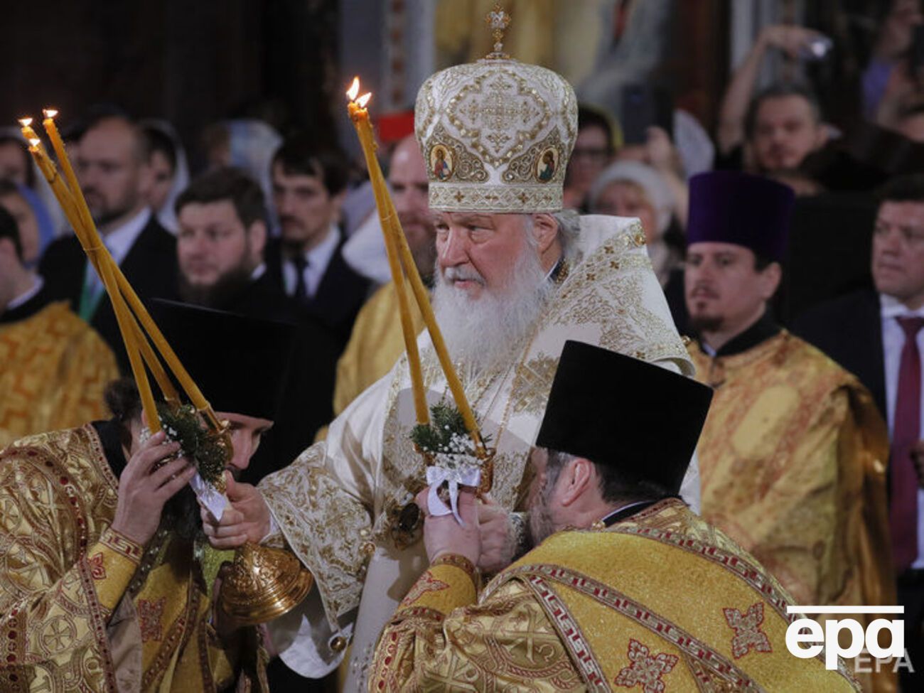Патріарх Кирило (на фото) – Зеленському: Вам дано історичний шанс об'єднати націю