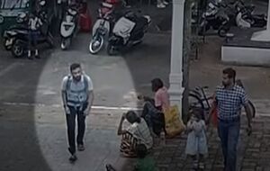 За плечами у предполагаемого смертника был большой рюкзак