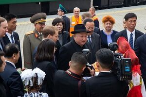 Лидер КНДР Ким Чен Ын прибыл во Владивосток