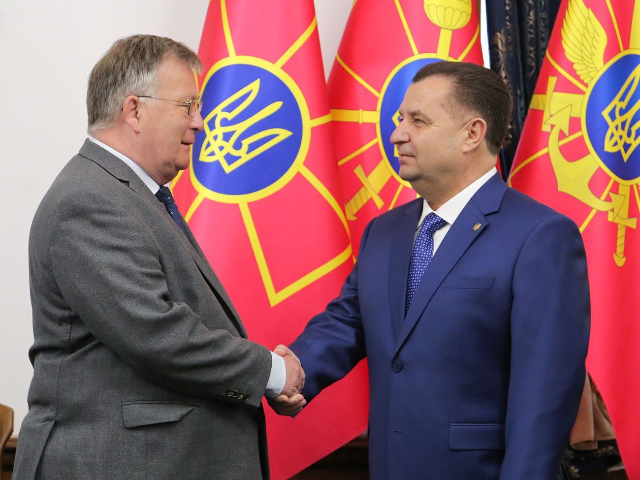 Министры обороны Дании и Украины встретились 24 апреля