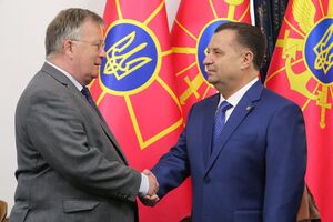 Министры обороны Дании и Украины встретились 24 апреля