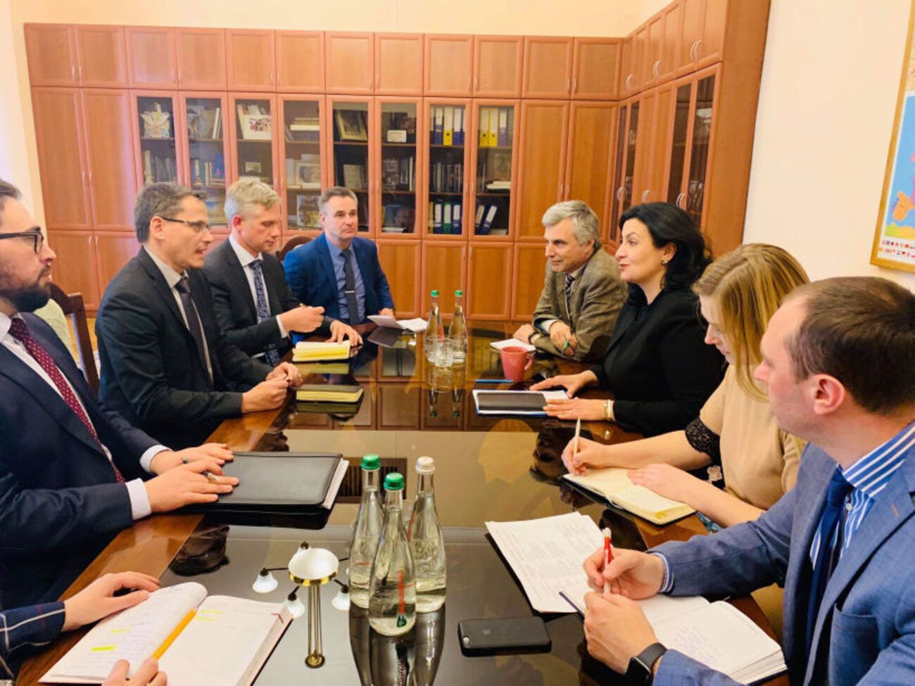 Віце-прем'єр-міністр Климпуш-Цинцадзе зустрілася з керівником проектів трастових фондів НАТО Фредеріком Пежо