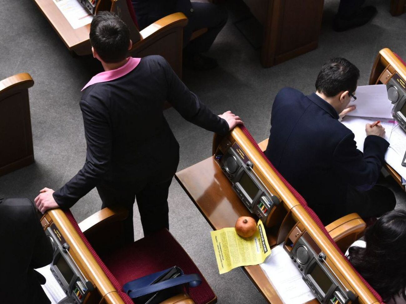 Савченко принесла гранат на заседание Верховной Рады