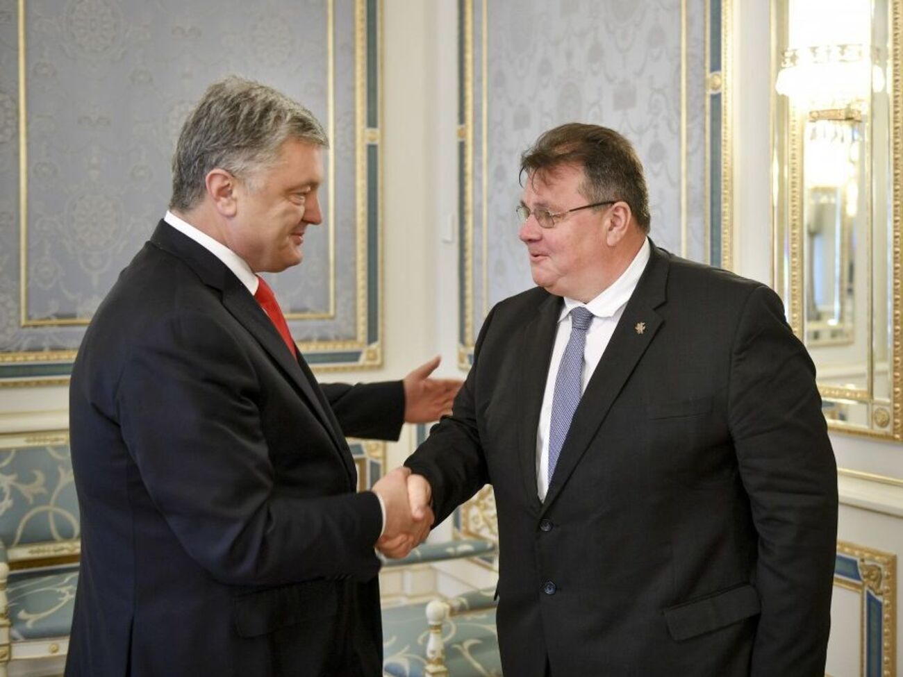 Порошенко зустрівся з Лінкявічюсом