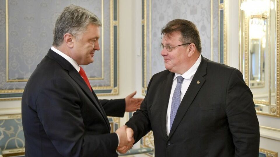 Порошенко зустрівся з Лінкявічюсом