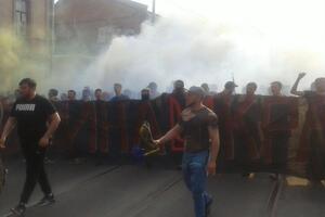 Ультрас пройшли маршем по Харкову