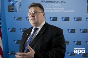 Лінкявічюс заявив, що Захід має розглянути можливість введення нових санкцій проти Росії