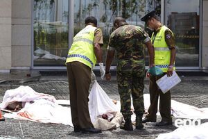 Серия взрывов в Шри-Ланке произошла 21 апреля