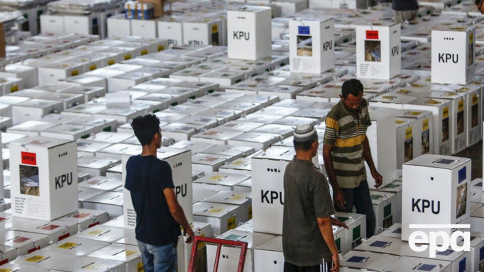 Официально результаты выборов в Индонезии будут объявлены 22 мая